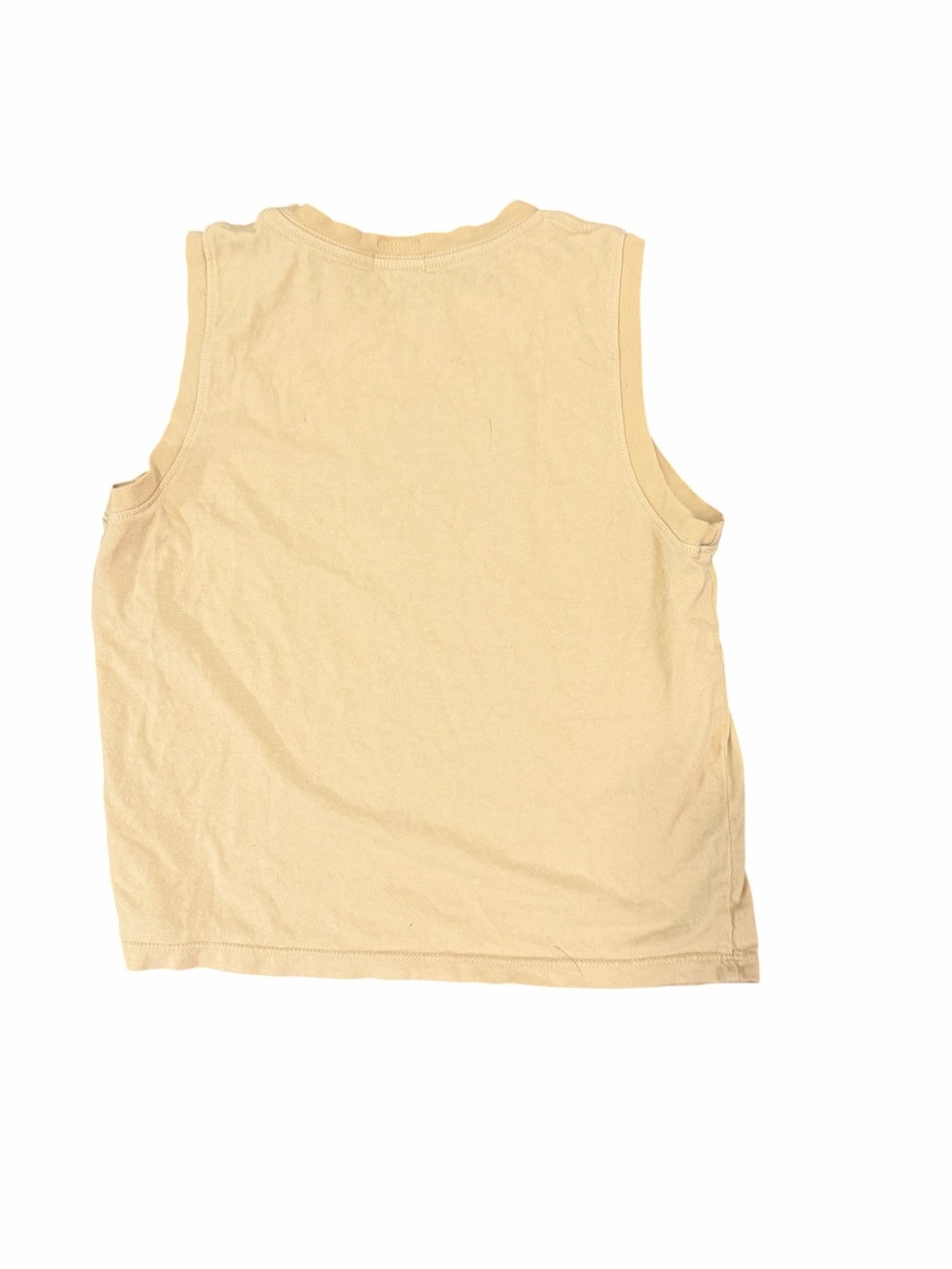MOTHER The Strong and Silent Tipe Tank Top Cactus- XS- Butter Yellow- MSRP $118 - Picture 2 of 8